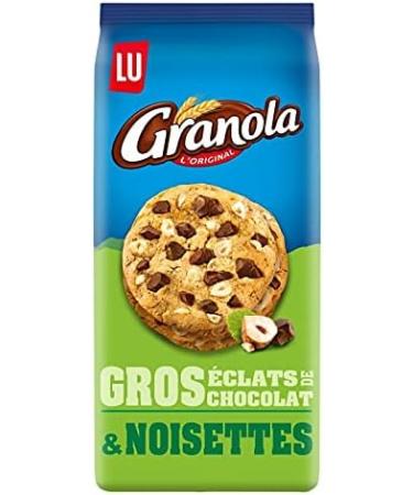  G n rique LU GRANOLA - Granola Extra Cookies Chocolate and Hazelnut - 184g - Intensely Flavored Gourmet Cookies - Pack of 4 - Buy Online on GoSupps.com