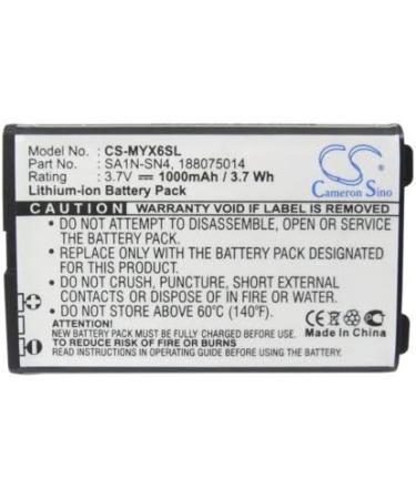 Buy 1000mAh Li-ion Replacement Battery for MYV65 MYV75 MYX6 MYX7 & More - Fast International Shipping - Buy Online on GoSupps.com