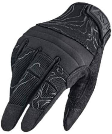 Touch Screen Full Finger Dexterity Gloves - Black Large for Men and Women - Ideal for Motorcycle Riding - Buy Online on GoSupps.com