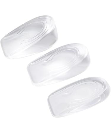 NOLITOY Gel Shoe Inserts - 9 Pairs Breathable Silicone Comfort Insoles for Heel Lift & Cushioning - Invisible Clear Insoles for All Shoes - Buy Online on GoSupps.com