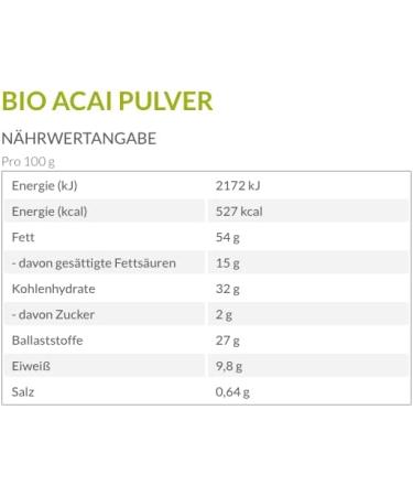 Buy Organic A a Powder 80g | Borchers | Ideal for Smoothies Drinks & Muesli | International Shipping Available - Buy Online on GoSupps.com