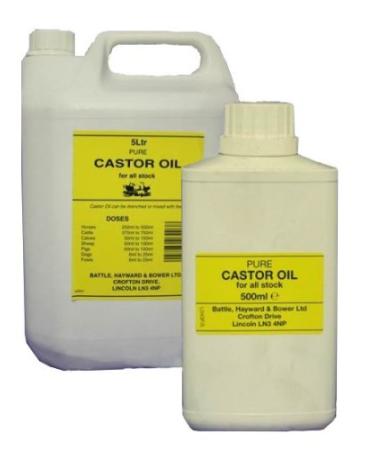 Battles Castor Oil - To Sound Digestive Function In Horses And Other Livestock (Choose 500 ml or 5 Litre)