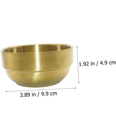 Buy PopetPop 304 Stainless Steel Shaving Foam Shell - Collapsible Stirring Bowl for Shaving Soap & Razor | International Shipping Available - Buy Online on GoSupps.com