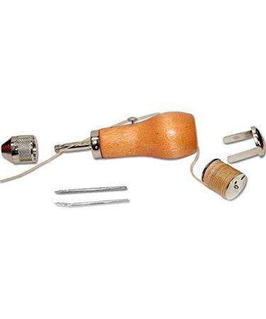 Canvas Repair Kit for Tents, Campers, Tarps, Boat Covers | 6oz Tear Mender Glue, Speedy Stitcher Sewing Awl, Needles, Waxed Thread - 6 Sq Ft Canvas - Buy Online on GoSupps.com