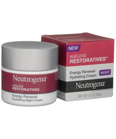 Neutrogena Ageless Restoratives Energy Renewal Hydrating Night Cream 1.7 Ounce