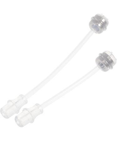 Healifty 2Pcs Weighted Straw Sippy Cup Straws Replacement - Transparent Baby Bottle Straws for Nursery Bottle Water Cup - Buy Online on GoSupps.com