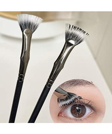 Mascara Fan Brush for Lashes Dolly Mascara Fan Brush Mascara Brush Lash Wand Brush Fan for Natural Lifted Effects and Enhance Lower Lashes (5PCS) - Buy Online on GoSupps.com