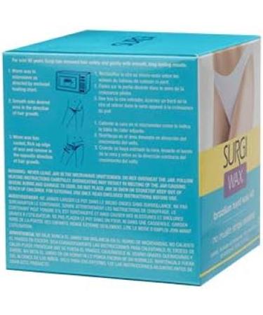 Surgi Wax Brazilian Hard Wax Kit 4oz - Premium Hair Removal for Smooth Skin | Buy Internationally - Buy Online on GoSupps.com