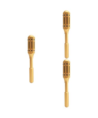 Healeved 3 SCHLASHER MOXIBUSTION Brenner Moxa Acupuncture Massage Massage Massage Massage roller Massage Roller Moxibusstauft Boardable Goldenx3stk 21.9x1.9cmx3PCs