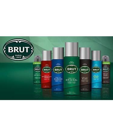 Brut Men's Deodorant Spray 200 ml - Pack of 6 - Buy Online on GoSupps.com