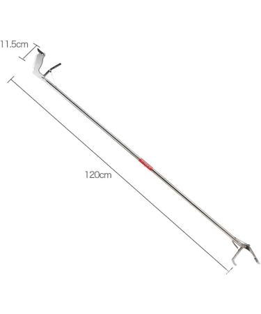 Tianbi Heavy Duty Collapsible Snake Tongs Reptile Eel Grabber Catcher Stick Stainless Steel Garbage Clip Wide Jaw Handling Pliers for Indoor & Outdoor - Buy Online on GoSupps.com