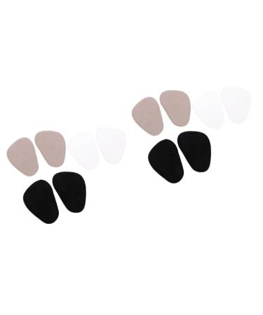 Hemoton 6 Pairs Half Foot Cushions Half Insoles Half Shoe Pads Forefoot Cushion Sole Pad Crystal