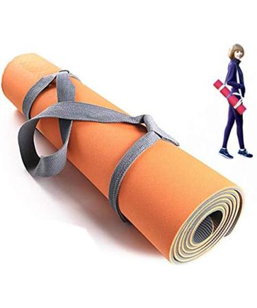 PlayCool Durable Yoga Mat Carrying Strap - Khaki Stripes | Premium Yoga Mat Harness Sling for Easy Transport - Buy Online on GoSupps.com