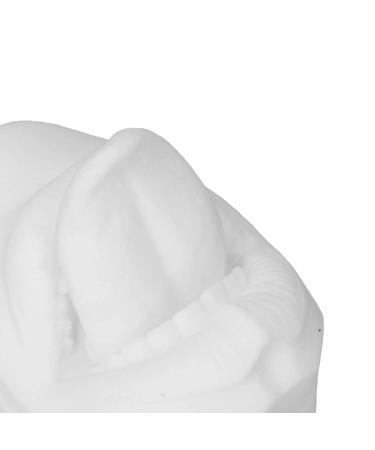 Eco-Friendly Silicone Tongue Model Set | Reusable Tongue Exercise Tool for Fingernail Training - White - Buy Online on GoSupps.com