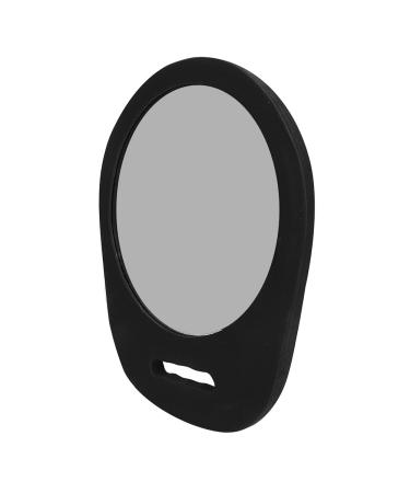 Mirror Makeup Mirror Round Shape Mini Vanity Mirror Touching For Daily Make Use Black Travel(Round mirror)