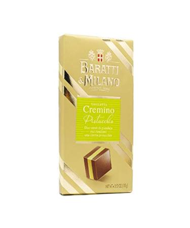 Baratti & Milano Cremino with pistachio - 3 x 100 g tablet.