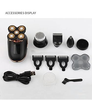 Best Head Shaver for Bald Men - Rechargeable Electric Shaver with LCD Beard & Nose Trimmer USB - Smooth Shaving Experience - Buy Online on GoSupps.com