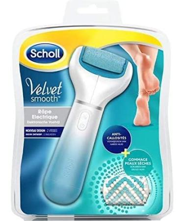 Scholl Electric Grater - Velvet Smooth with 2 Ultra Peeling Rolls | International Shipping Available - Buy Online on GoSupps.com
