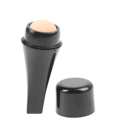 Face Oil Absorbing Volcanic Stone Roller Skincare Oil Removing for At-Home Black