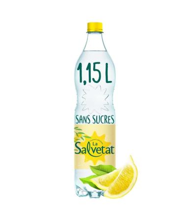 Salvetat Mediterranean Lemon 1.15 L Pet – Set of 4 – Free Shipping