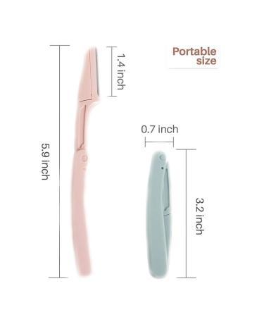Eyebrow Razor Set | Exfoliating Facial Hair Razor for Women | Easy Shaping & Grooming - Buy Online on GoSupps.com