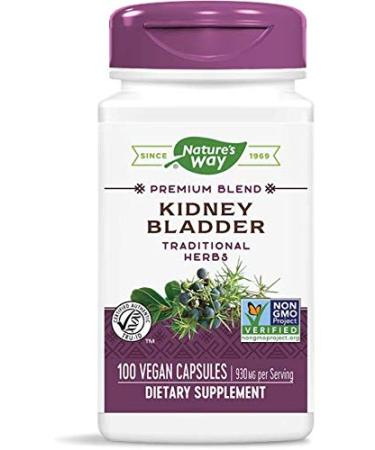 Nature's Way Kidney Bladder 930 mg 100 Vegan Capsules