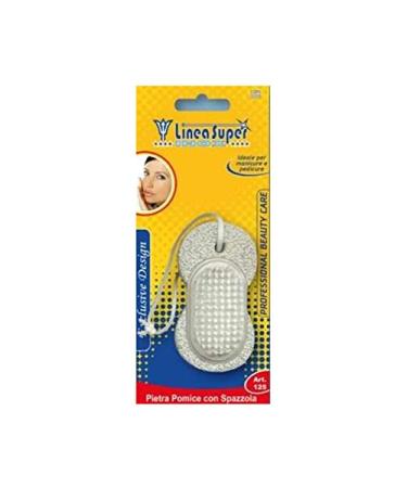 De Luca Coltellerie Pumice Stone with Band and Brush - 12 Packs of 250 ml