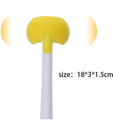 SUICRA U-Type Manual Toothbrush - Soft Bristle Yellow - Best International Shipping - Buy Online on GoSupps.com