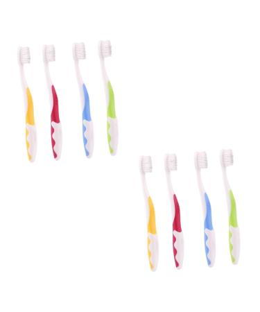Healeved 8 StK Children's toothbrush Hand toothbrush for children toothbrush with soft bristles soft toothbrush tools for the oral care baby toothbrush manual training brush toddler