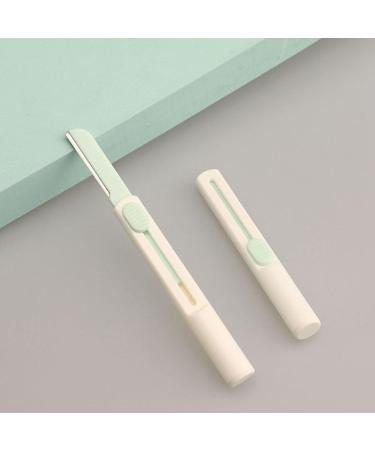 Revolter Eyebrow Razor & Trimmer - Women's Cosmetic Beauty Tool | Pink & Green Facial Shaving Blades - Buy Online on GoSupps.com