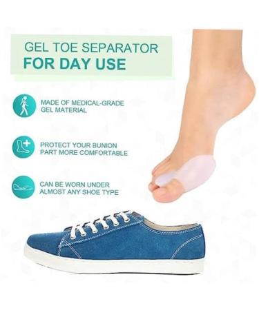 Willsky Hammer Toe Corrector Kit - Toe Separator & Straightener Brace Set for Men and Women - 4PCS - Buy Online on GoSupps.com