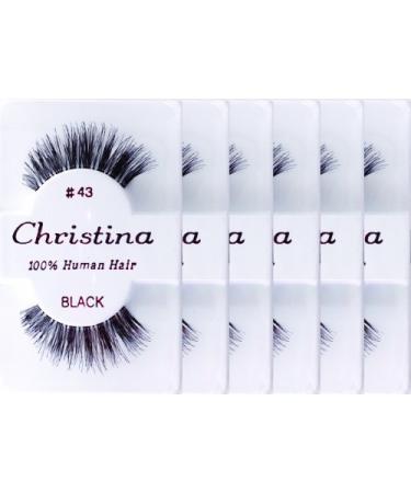 Christina 6packs Eyelashes - 43