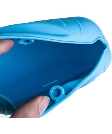 Silicone Dog Treat Pouch - Portable Puppy Training Bag for Homemade Treats - Blue - Buy Online on GoSupps.com