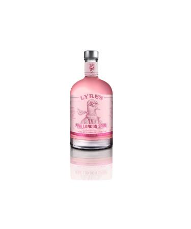 Lyre's Pink London Non-Alcoholic Spirit - Pink Gin Style | 23.7oz X 1 | Enjoy The World's Most Awarded Non-Alcoholic Spirits Brand Today
