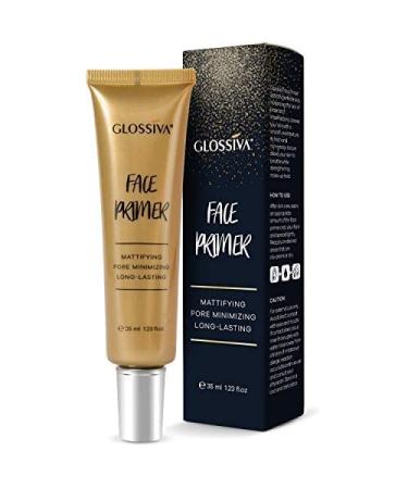 Glossiva Face Primer Makeup - Pore Minimizer & Mattifying Moisturizer 1.23 Fl Oz - Buy Online on GoSupps.com