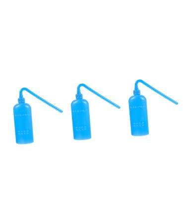 minkissy 3 pieces cleaning bottle cleaning washing bottle leak cleaning bottle plastic cleaning bottle 18x7x4cmx3pcs