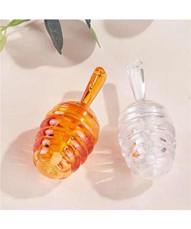 Buy Bodya 15-Piece Honeycomb Lip Glass Tubes - DIY Lip Balm & Cosmetic Sample Bottles Transparent Empty Dispensers - Buy Online on GoSupps.com