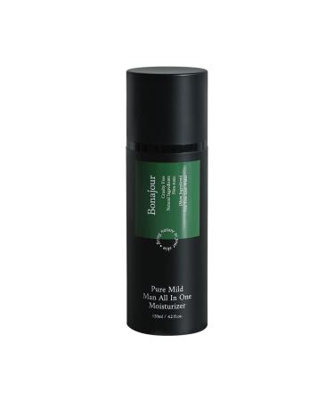 BONAJOUR Vegan beauty Daily All-In-One Moisturizer for men Natural & Organic Vegan Anti-Aging Face Lotion Skincare for Men 4.2 Fl. Oz