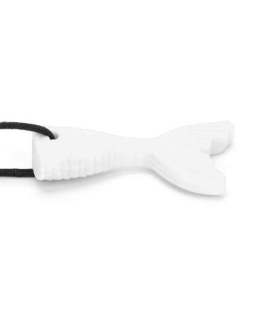 Fish Tail Baby Bite Ring Necklace - Chewing Tool for Children with Autism & ADHD | Safe & Durable Teething Chew Necklace for Boys & Girls - Buy Online on GoSupps.com