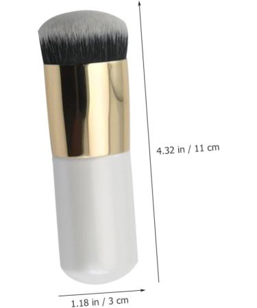 FRCOLOR Makeup Tools makeup foundation travel makeup brush makeup tool make up brush travel makeup applicator powder brush chubby pier artificial fiber dense blush brush - Buy Online on GoSupps.com