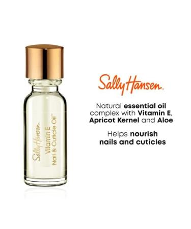 Sally Hansen Vitamin E Nail and Cuticle Oil™, Natural Essential Oil, Vitamin E, Nourish and Condition Dry Nails and Cuticles - Buy Online on GoSupps.com