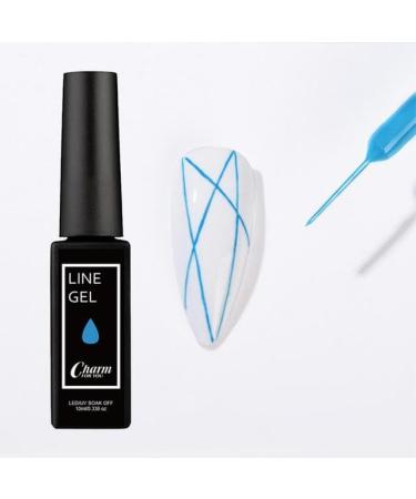 Major Dijit 10ML Gel Nail Polish Phototherapy Glue Semi Permanent Soak Off Gel UV LED Varnishes Gel Nail Art Design TSLM1 - (Color: Burgundy Style A) Burgundy / Style a