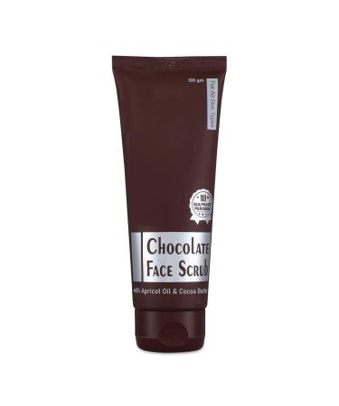 AM Chocolate Face Scrub Comes with the Goodness of Cocoa Butter Diminishes Dark Spots & Blemishes Reduces Puffiness Unclog Pores & Removes Dead Skin 100gm