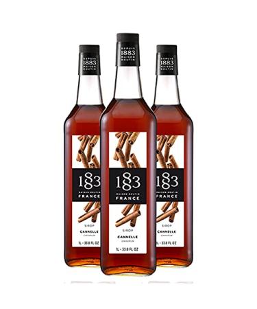 1883 MAISON ROUTIN Maison Routin 1883 Cinnamon Syrup 3 Pieces 1 Litre