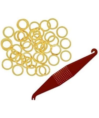 Fox Class II Clear Orthodontic Latex Hair Ties | 6.5 oz Retainer Bands for Comfort & Stability - International Shipping Available - Buy Online on GoSupps.com