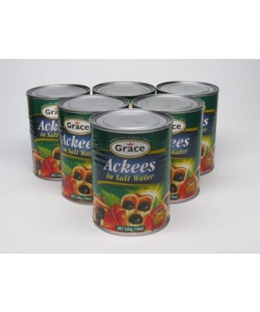 Grace Ackees in Salt Water 6 PK by Grace