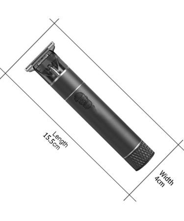 Professional Metal Hair Clippers for Men | Cordless USB Rechargeable Hair Trimmer & Beard Clipper - KM1944 - Buy Online on GoSupps.com