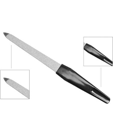 Pinkee's 6 Inch Stainless Steel Nail File (2 Pack) - For Fingernails & Toenails - Manicure Tool for Scraping and Strengthening - Buy Online on GoSupps.com