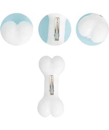 XIAHIOPT Portable Duckbill Hair Clip for White Bone Shape Hair Barrettes Ponytail Bangs Hair Clip for Teens Girls - Buy Online on GoSupps.com