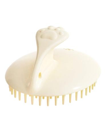 Buifulsic Shampoo massage curb Candy washers Hair-headed skin massage clerk massage comb Massage brush for pets Dogshampoo-brush Cats Paws Care Plastic
